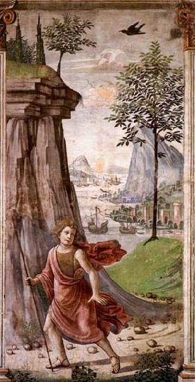 GHIRLANDAIO, Domenico St John the Baptist in the Desert china oil painting image